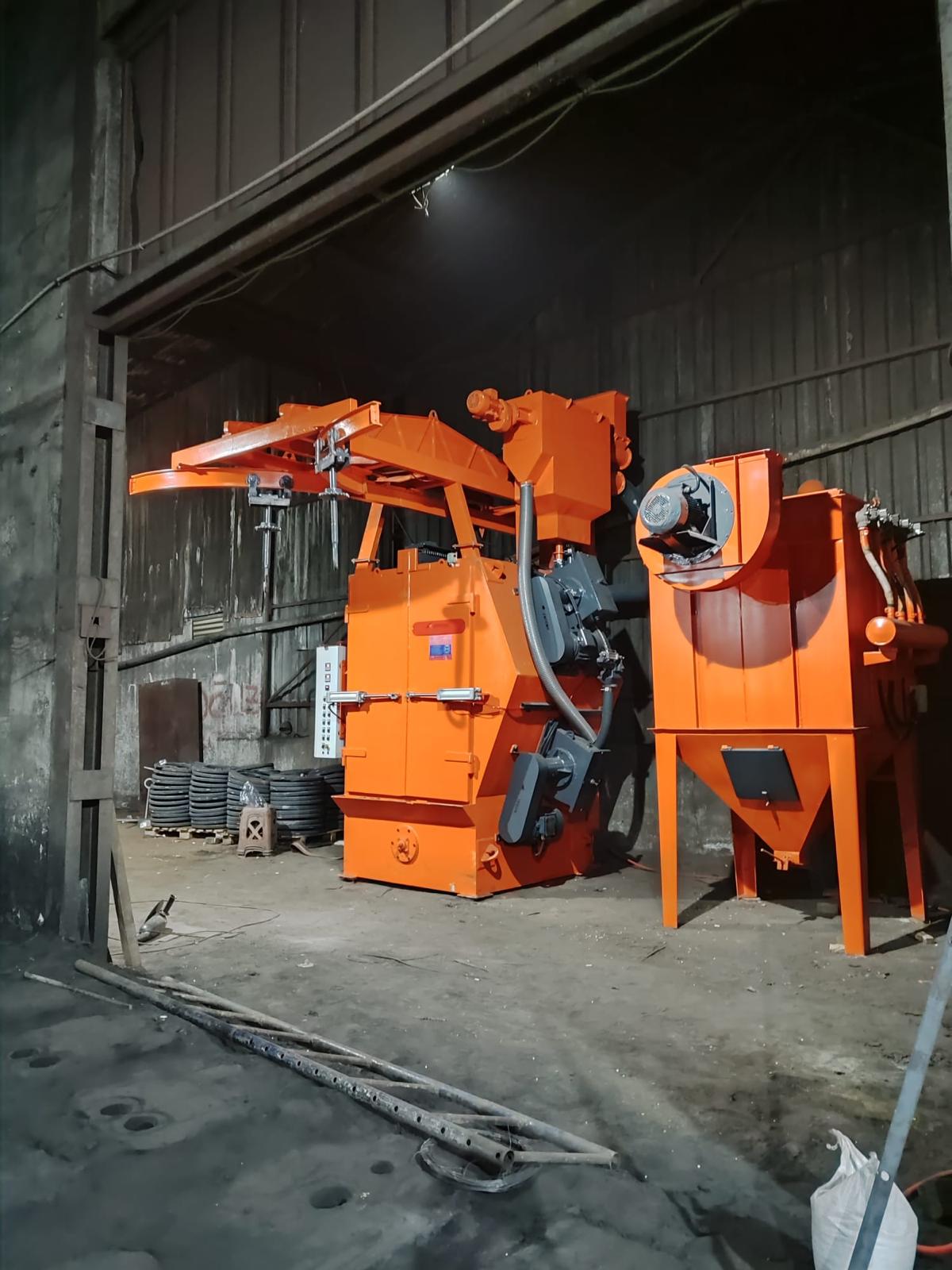 Döküm Serisi Askılı Kumlama Makinesi - 3