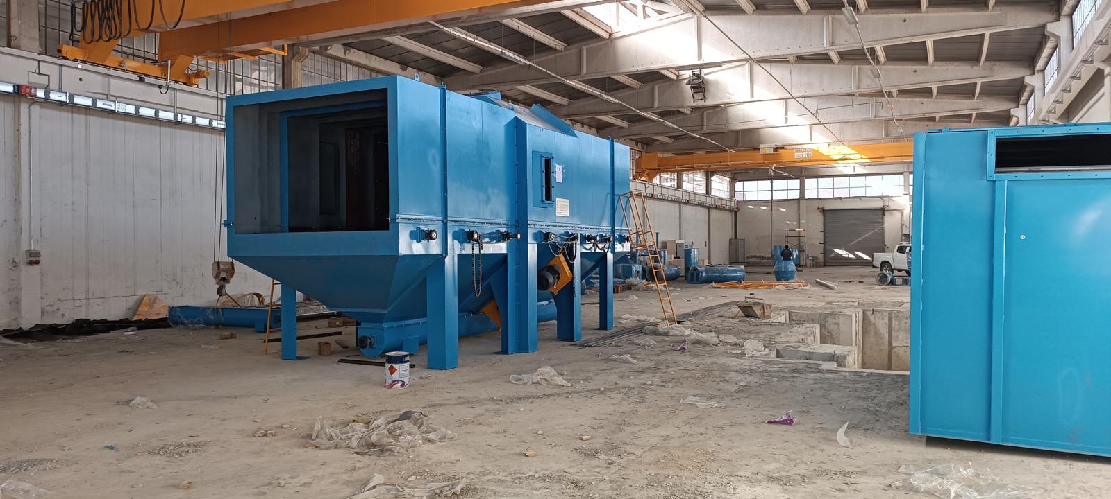 Tünel Tipi Kumlama Makinesi